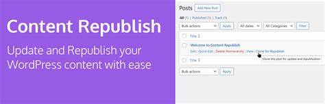 Republish Our Content Free of Charge