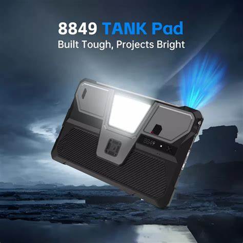 8849 TankPad review: rugged tablet with 5G, insane battery, and a projector