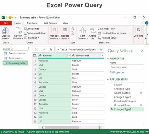 Download Microsoft Power Query pour Excel from Official Microsoft 