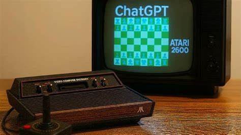 Microsoft Copilot joins ChatGPT at the feet of the mighty Atari 2600 Video Chess