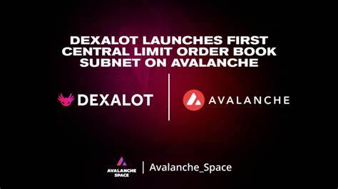 Dexalot — A new DEX on Avalanche with a central limit order book