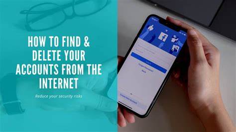 The challenge of deleting old online accounts