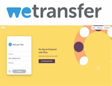 WeTransfer - Send big files the easy way - Free up to 2GB