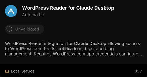 Show HN: A WordPress MCP Server – Connect Claude Desktop to WordPress via AI