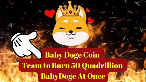 Baby Doge Coin Team to Burn 50 Quadrillion BabyDoge At Once - The Crypto Basic