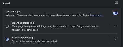 The Chrome Speculation Rules API allows the browser to preload and prerender