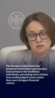 Only Rich People Should Be Allowed to Use Cryptocurrency, Russian Central Bank Says - The Moscow Times