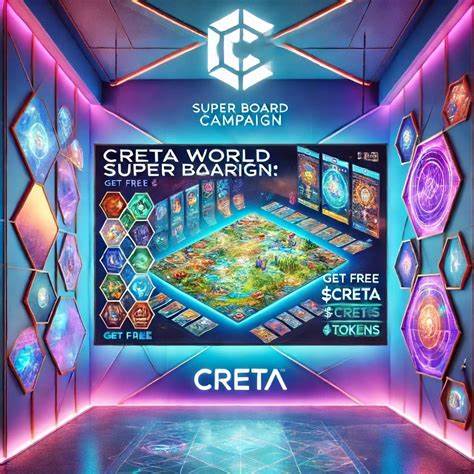 Creta World Launches Super Board Campaign: Get Free Tokens! - - Altcoin Buzz