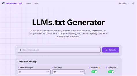 Show HN: Instantly generate /llms.txt to make your website AI-readable