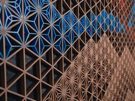3D printed Kumiko (-style) panels [video]