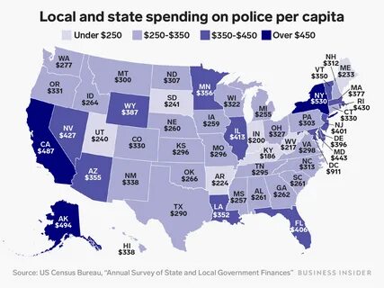 25 US States with the Highest Number of Police Officers Per Capita - Yahoo Finance