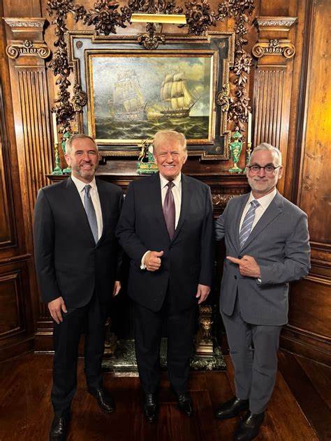 Ripple CEO Meets With Trump as Firm's President Expects XRP ETFs 'Very Soon' - Decrypt