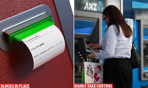 NAB, Comm Bank and ANZ introduce new transfer restrictions that give them more control of YOUR money - as the - Daily Mail