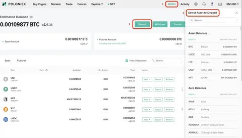 is poloniex een wallet