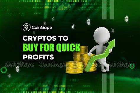 3 Cryptos To Buy For Quick Profits in May - CoinGape