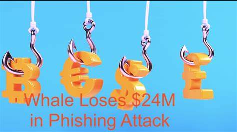 Crypto whale loses $24M in staked Ethereum to phishing attack - Cointelegraph