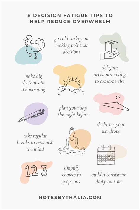 Reduce Your Decision Fatigue