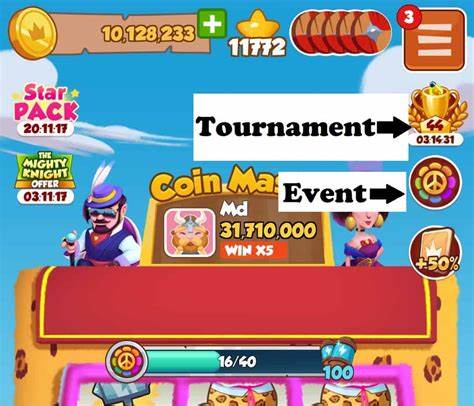 What is the Coin Master event today?