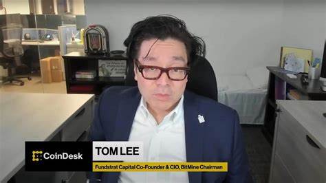 Wall Street Is Buying Crypto ‘Quietly’ — And That’s Bullish, Says Bitmine's Tom Lee