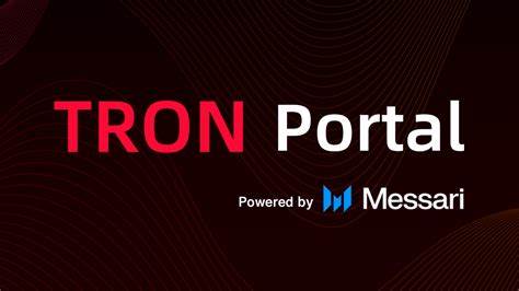 TRON DAO Unveils Official Research Portal On Messari - The Block