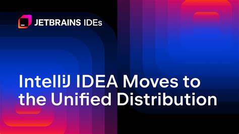 IntelliJ IDEA Moves to the Unified Distribution