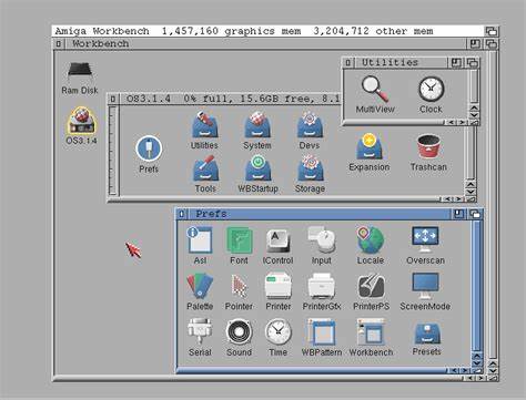 Amiga OS 3.1 Workbench