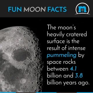 Interesting facts about the Moon