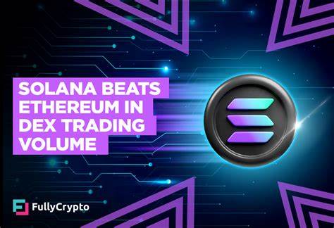 Solana DEX Volume Tops $60M as It Looks to Extend 4-Month Winning Streak Over Ethereum