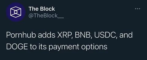 Pornhub adds Tether to its payment options via TRON wallet - The Block