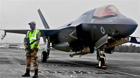 Stranded UK F-35 jet becomes unexpected star in Indian tourism campaign