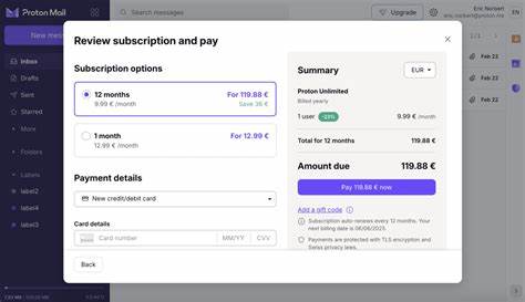 Proton Planning Monero Payments