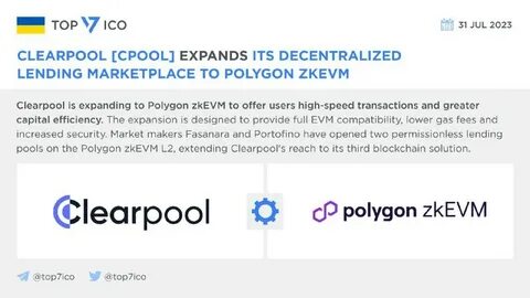 Clearpool Expands Uncollateralized Lending on Polygon Network - Crypto Times