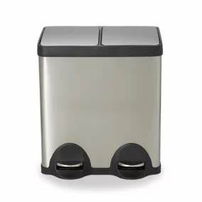 Poubelle à pédale double compartiment Cooke & Lewis ... - Castorama