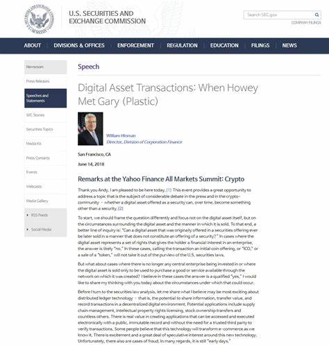 SEC officials pushed Hinman to clarify ETH wasn’t a security: Court docs - Blockworks
