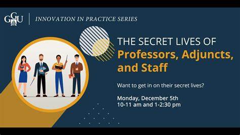 The Secret Lives of Adjunct Professors