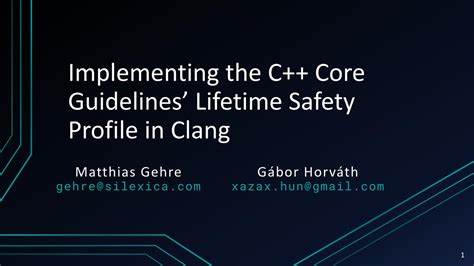Clang: -Wexperimental-lifetime-safety: Experimental C++ Lifetime Safety Analysis