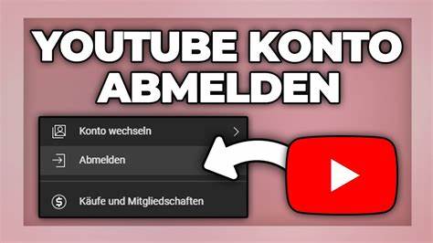 In YouTube an- und abmelden - Computer - YouTube-Hilfe