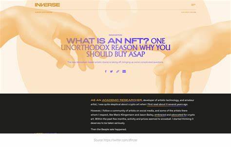 What is an NFT? One unorthodox reason you should buy it ASAP - Inverse