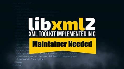 Stepping Down as Libxml2 Maintainer