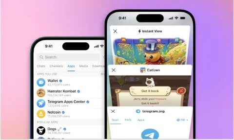 Telegram launches in-app browser and mini-app store in new update - The Block