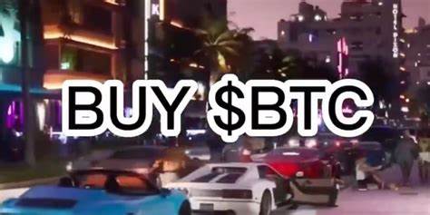 'Buy BTC': Viral Leaked GTA 6 Game Trailer Shills Bitcoin - Decrypt