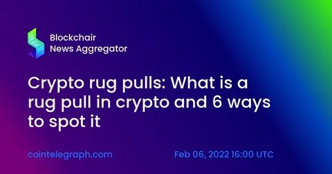 What is a Rug Pull & 6 Ways to Spot it - CoinDCX