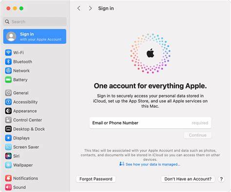 Manage your Apple Account