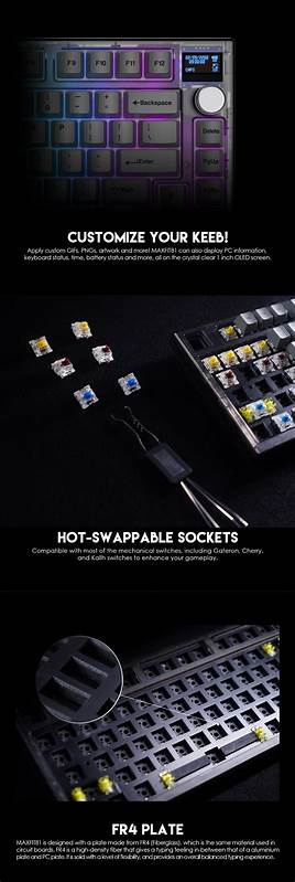 A Vibe Coded One-Button Mechanical Keyboard