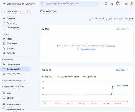 Core Web Vitals report - Search Console Help