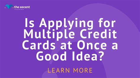 Is Applying for Multiple Credit Cards at Once a Good Idea?