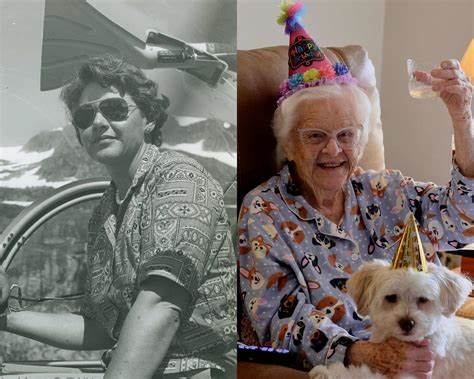 She flew hazardous fighter planes for Britain during WW2. She just turned 106
