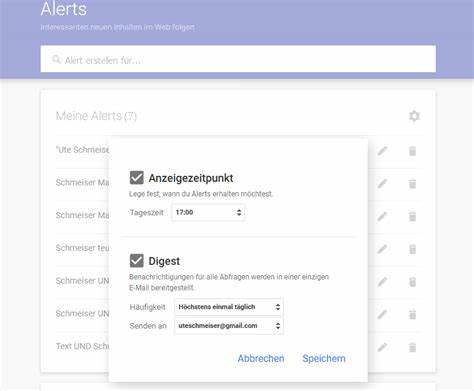 Google Alerts – Interessanten neuen Inhalten im Web folgen