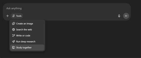 ChatGPT testing a mysterious new feature called 'study together'