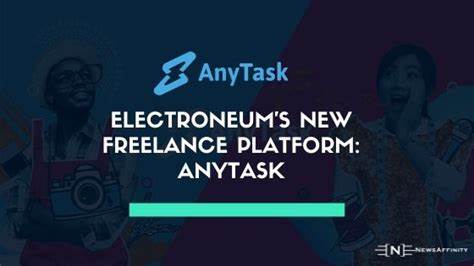 Top Crypto Coin, Electroneum, Pioneers Groundbreaking Global “Fair Trade” Freelance Platform “AnyTask” - CryptoDaily